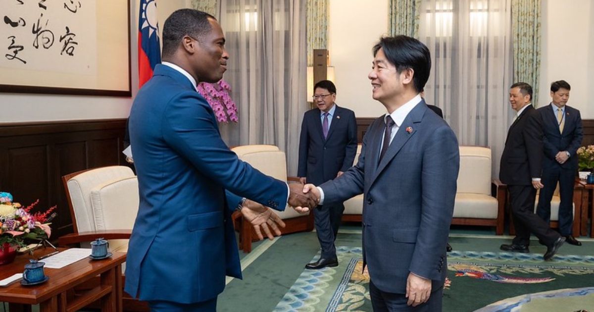 Rencontre officielle entre l'ambassadeur d'Haïti à Taïwan et le nouveau président taïwanais