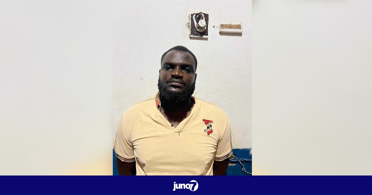 Arrestation d'Hyppolite Clifton à Bainet , un policier évadé de prison impliqué dans l'assassinat de Jovenel Moïse