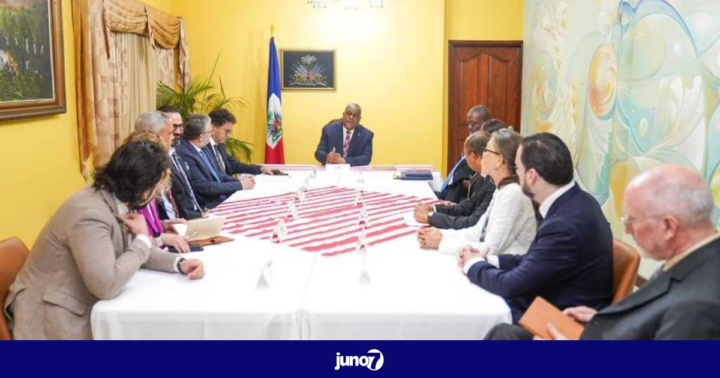 Tenue d'un déjeuner de travail entre le PM Garry Conille et les représentants des pays amis d’Haïti