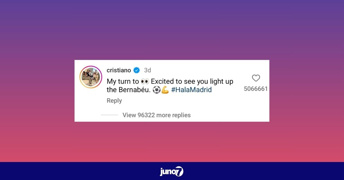 Cristiano bat un nouveau record sur Instagram avec un commentaire sur la publication de Mbappé