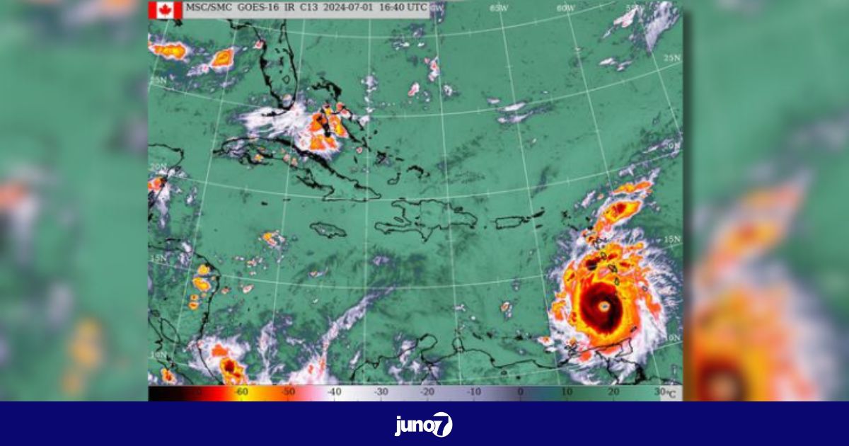 Alerte jaune en Haïti: l'ouragan BERYL approche, risques de fortes pluies et vents violents