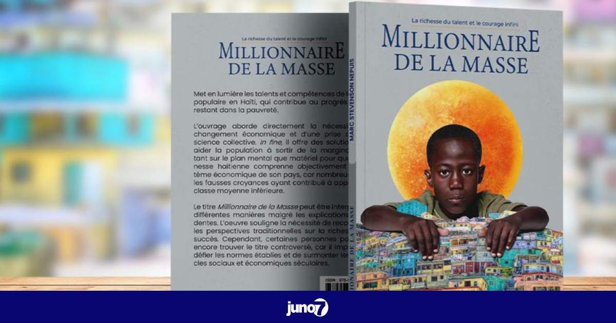 Marc Stevenson Nepuis dévoilera son nouvel ouvrage "Millionnaire de la Masse" lors d'une vente-signature à Pétion-Ville