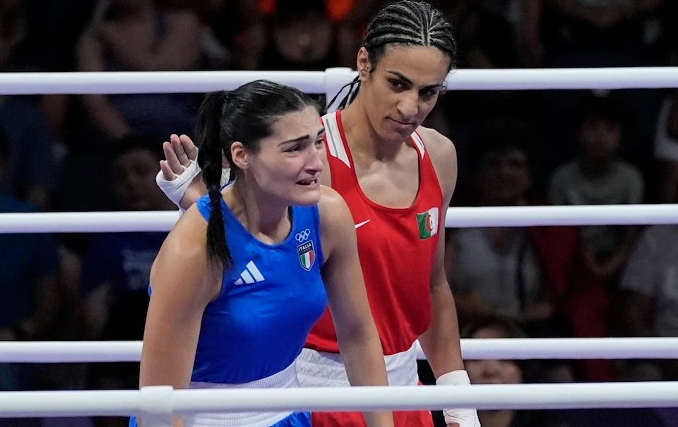 JO 2024 : scandale après l'abandon de la boxeuse italienne face à Imane Khelif, jugée «trop masculine»