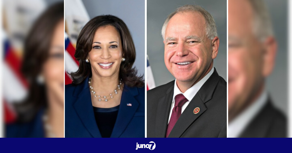 Kamala Harris a choisi l'actuel gouverneur du Minnesota, Tim Walz comme son vice-président 