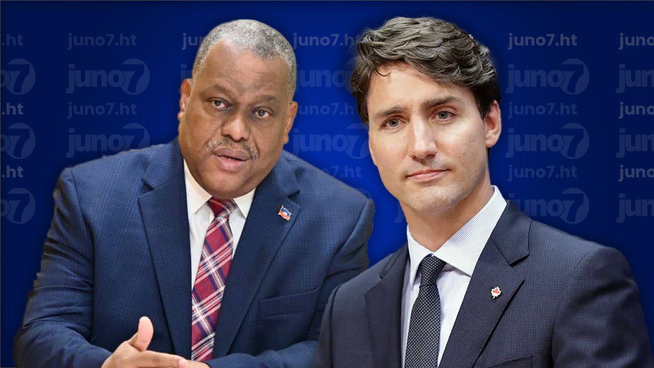 Justin Trudeau et Garry Conille discutent du soutien de l’international à la MMSS en Haïti