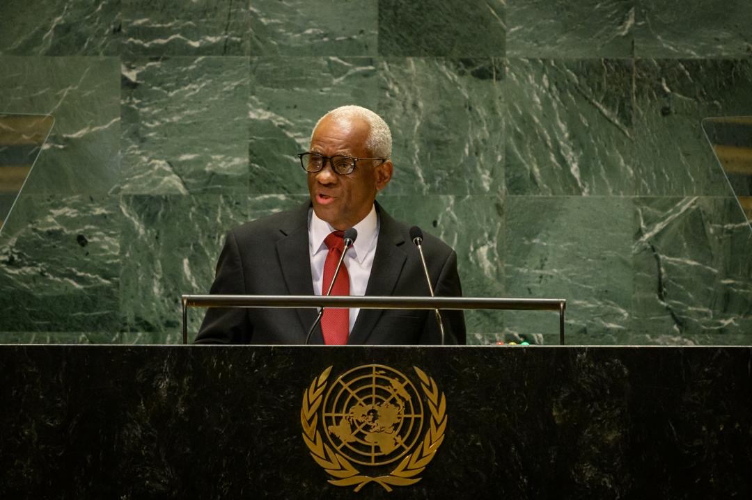 À la 79ème Assemblée Générale des Nations Unies, Edgard Leblanc appelle à l’unité et à la solidarité internationale