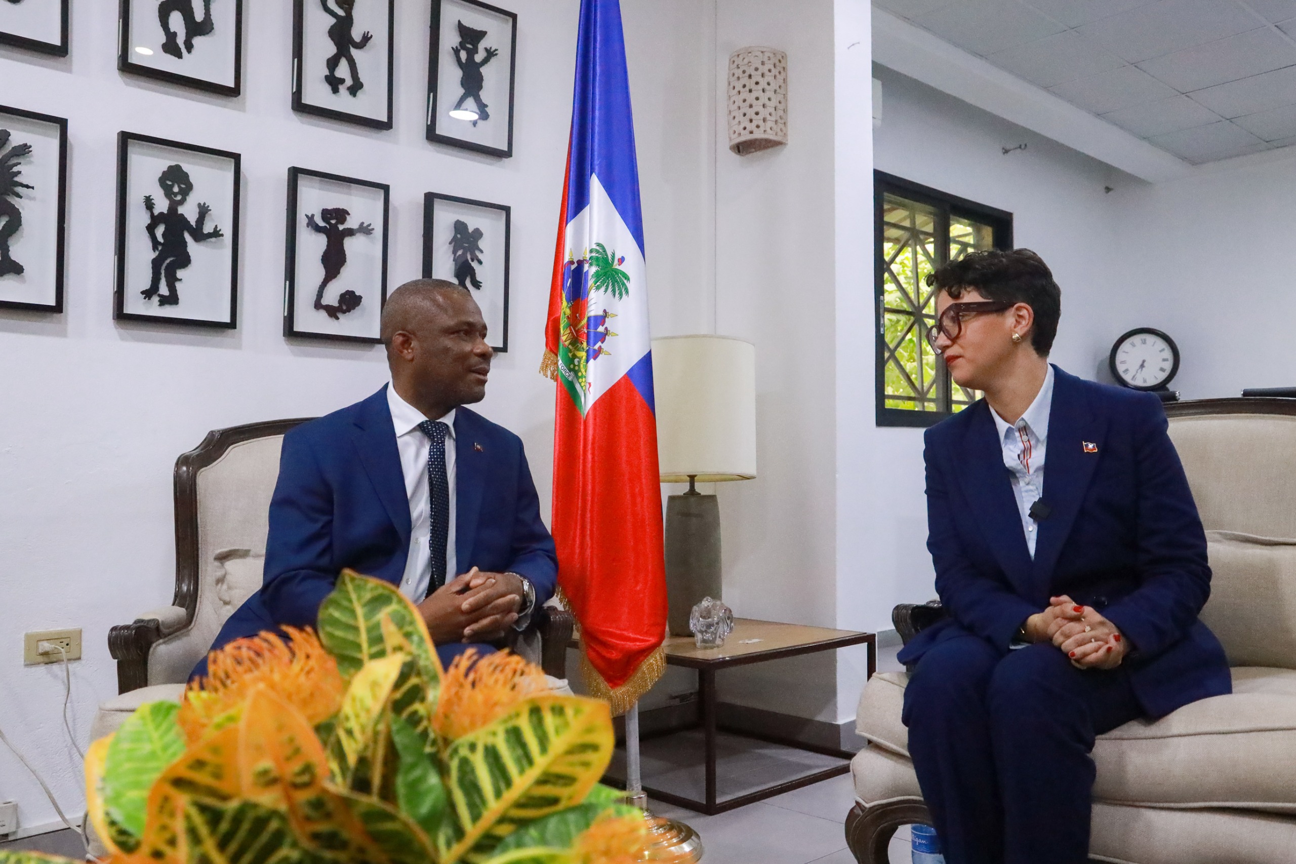 Jean-Victor Harvel Jean-Baptiste prend la tête du Ministère des Affaires Étrangères et des Cultes