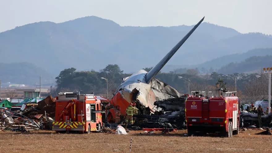 Corée du Sud : au moins 120 morts dans le crash d’un avion de Jeju Air