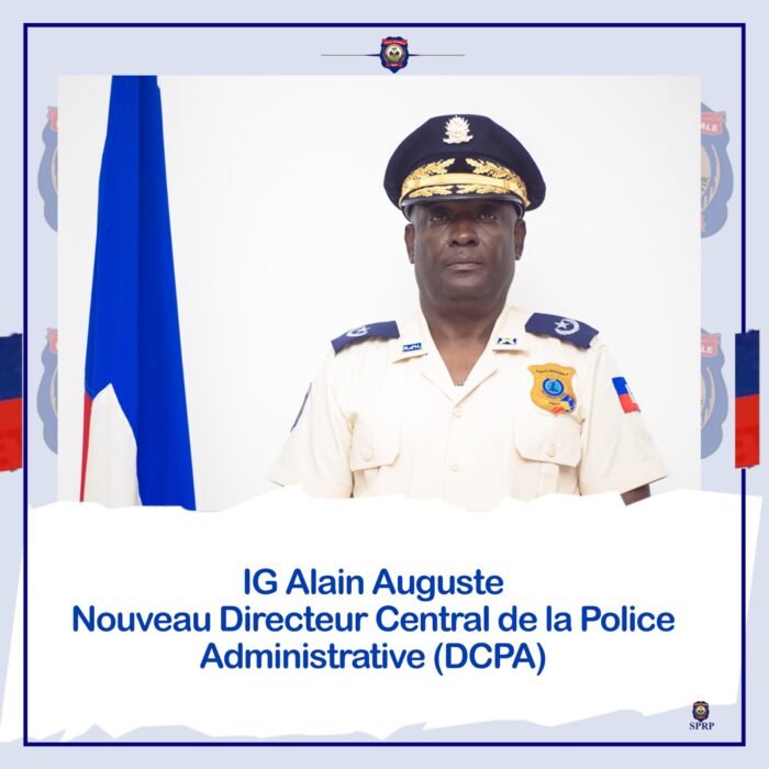 Alain Auguste installé comme nouveau Directeur Central de la Police Administrative