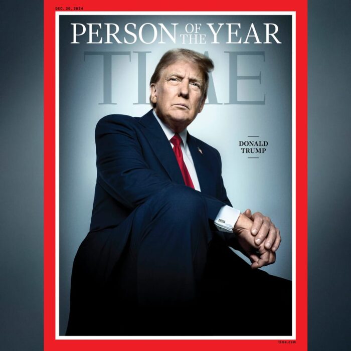 Donald Trump nommé "Personnalité de l'année 2024" par le magazine Time