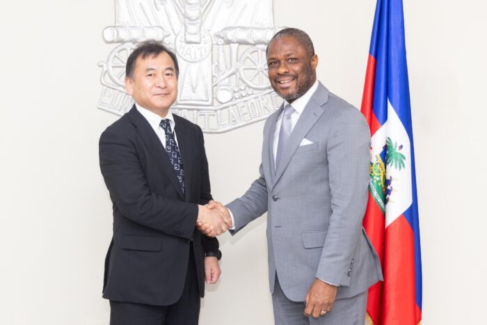 Le Japon réaffirme son soutien à Haïti lors d’une rencontre entre le Chancelier haïtien et le Chargé d'affaires du Japon