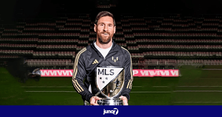 Lionel Messi élu meilleur joueur de la saison en MLS