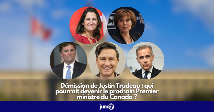 Démission de Justin Trudeau : qui pourrait devenir le prochain Premier ministre du Canada ?