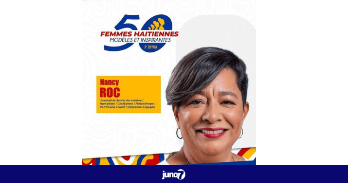 Nancy Roc parmi les 50 femmes modèles et inspirantes de l’année 2024