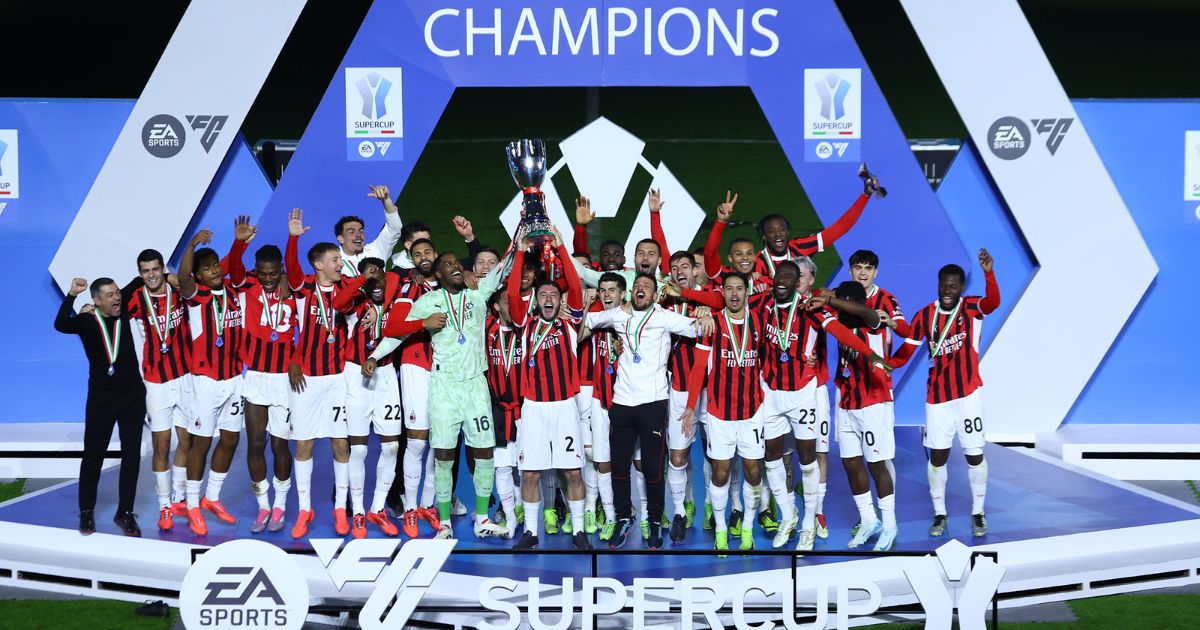 Mené 2-0, le Milan AC renverse l’Inter 3-2 et s’offre la Supercoupe d’Italie